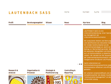Tablet Screenshot of lautenbachsass.de